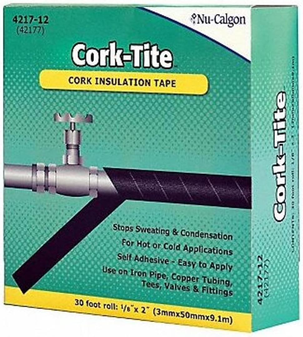 Nucalgon 4217-12 Insulation Cork Tape