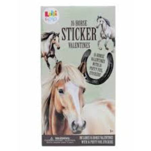 Lolli & Pip™ Horses Sticker Valentines Day Cards
  2 Pack