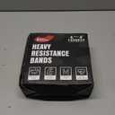 Resistance Bands with Handles, 175lb Exercise Bands for Working Out, Fitness Bands, Workout Bands with Door Anchor and Ankle Straps, Physical Therapy, Yoga, Strength Training Home Gym Equipment