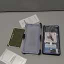 TONGATE for Samsung Galaxy S25 Ultra Case, [Built-in Slide Camera Cover & Screen Protector] [2 Front Frames] Full-Body Heavy Duty Shockproof S25 Ultra Phone Case with Stand & Belt Clip Holster, Blue