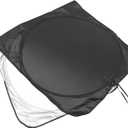 1pc Car Folding Sunshade Retractable Visor for Windshield Sun Protector Heat Insulation Blackout Car Shade