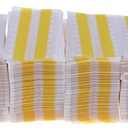 Marsrut 500pcs/Lot 8mm Film Splicing Splice Tape Kit, Double Face Rectangular Insulating Splicer for Joining Using Rest Components Exact in The Raster Yellow Color, Super Adhesion