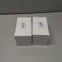 2 x 16Pcs Double Compartment Snack Containers, Reusable with Lid, 2 Compartment Lunch Box, Travel Size Condiments, Sauce Containers