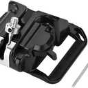 Camera Waist Belt Holster Holder,2 Pc Camera Hanger 1/4in Screw Mount Quick Release Waist Belt Buckle Holder for DSLR