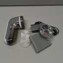 BEAUTURAL Fabric Shaver and Lint Remover, Sweater Defuzzer with 2-Speeds, 2 Replaceable Stainless Steel Blades, Battery Operated, Remove Clothes Fuzz, Lint Balls, Pills, Bobbles Gray