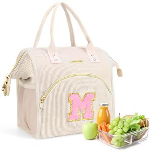 ADYOOM Initial Lunch Bag for Adult Women-16