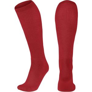 CHAMPRO Multi Athletic Compression Socks for Baseball, Softball, Football, Soccer & All Other Sports (Medium, Scarlet)