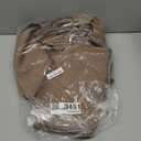 BGment Total Thermal Insulated 100% Blackout Curtains for Bedroom with Black Liner, Double Layer Full Room Darkening Noise Reducing Grommet Curtain (42 x 63 Inch, Taupe, 2 Panels)