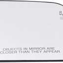 Right Passenger Side Mirror Glass w/Power Heated & Blind Spot Compatible with Ford Edge 2011 2012 2013 2014 Lincoln MKX 2011 2012 2013 2014 2015 Rear View Mirror Glass