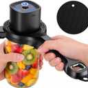 Rechargeable Electric Jar Opener, 2-in-1 Jar Opener Electric And Bottle, With Power-Clamp Technology, Easy Opening Opener For Weak Hands & Seniors & Arthritis, Includes Free Rubber Gripper Pad