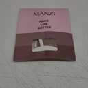 MANZI 2 Pairs Women's Shiny Sheer Tights High Waist Silk Comfort Stockings Oil Shimmery Nylons Pantyhose (Brown)