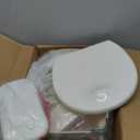 Realistic Potty Training Toilet - Flushing Sounds, Wipes Storage, Disposable Liners, Easy to Clean for Toddler Boys and Girls, White