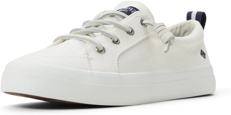 Sperry Women's Crest Vibe Sneaker, White, 6.5