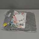 Bligli Pebble Sink Mat for Stainless Steel/Ceramic Sinks, 2 Pack PVC Sink Protectors Mats for Bottom of Kitchen Sink, Dish Drying Mat for Dishes and Glassware, 15.7 x 11.8 inch, Solid Grey