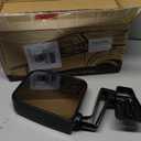 Passenger+Driver Side View Mirror Black Pair Side Mirror Replacement fit for 1987 1988 1989 1990 1991 1992 1993 1994 1995 1997 1998 1999 2000 2001 2002 for Jeep Wrangler with Manual Folding