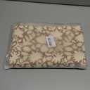 Foindtower Set of 2 Decorative Neutral Floral Throw Pillow Covers Accent Farmhouse Cushion Covers Boho Pillowcase for Couch Sofa Bedroom Living Room Home Decor,2222 Inch, Light Orange Brown (Almond)