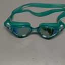 ZIONOR Kids Swim Goggles, G1MINI SE Anti-Fog Swimming Goggles for Kid Child 6-14, B3 (Mirrored Gold Lens - Greenclear)