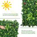 ODTORY Artificial Boxwood Panels: 40" x 40" (11.5 sqft) UV-Anti Fake Grass Ivy Privacy Hedge Greenery Backdrop Fence Wall Screen for Garden Fence Covering Privacy, Outdoor Indoor Home Decor