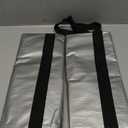 TAILI Extra Large Moving Bags, 2 Pack Silver Heavy Duty Totes For Storage with Visible Window, Wrap Around Handles, Storage Bags for Space Saving, Alternative to Moving Boxes