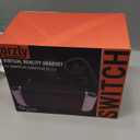 Orzly VR Headset Designed for Nintendo Switch & Switch OLED Console with Adjustable Lens for a Virtual Reality Gaming Experience and for Labo VR - Black - Gift Boxed Edition