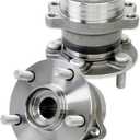 2 Pcs 512518 Rear Wheel Bearing Hub Assembly Compatible with Subaru Impreza 2012-2021, Forester 2014 2015 2016 2017 2018, Crosstrek 2016-2021, XV Crosstrek 2013 2014 2015, 5 Lugs (OE Size)