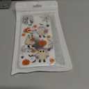 XIMIZU Halloween Case for iPhone 11 Pumpkin, Ghost Designed Soft Slim Fit TPU Anti-Scratch Shockproof Protective Mobile Cover Clear Phone Case for iPhone 11