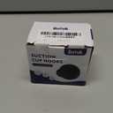 Suction Cup Hooks for Shower, Removable Towel Hooks for Bathroom Window Glass Door Wall, Bath Robe Looafh Hook for Hanging - 2 Pack, Silver