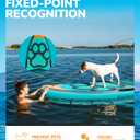 Bigfly 11'635" Super Wide Inflatable Stand Up Paddle Board, Ultra Stable Wide SUP for 2+1 People/Family/Big Size, 100L Backpack, All-Round Sup Board, US Big Fin