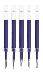 Origin-Joy O-Refill Gel Pen Refills, Pack of 5, Fine Point 0.5mm Ink for AL02 Mini Tactical Pen (Blue)