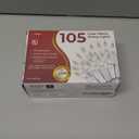 Clear Warm White Christmas Lights - 20 ft String of 105 Incandescent Mini Multifunctional Lighting Modes for Decorative, Bedroom, Outdoor, Xmas Twinkle Christmas Tree Lights, White Wire Total 21.6 ft