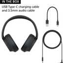 Sony WH-CH720N Noise Canceling Wireless Headphones Bluetooth Over The Ear Headset with Microphone and Alexa Built-in, Black New