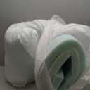 LINENSPA Memory Foam Mattress Topper - 2 Inch Gel Infused Memory Foam - Plush Feel - Cooling and Pressure Relieving - CertiPUR Certified - Dorm Room Essentials - Queen Size