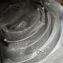 Wenqik 5 Pcs Metal Silver Cake Stand, 16/14/12/10/8 in Round Cake Holder