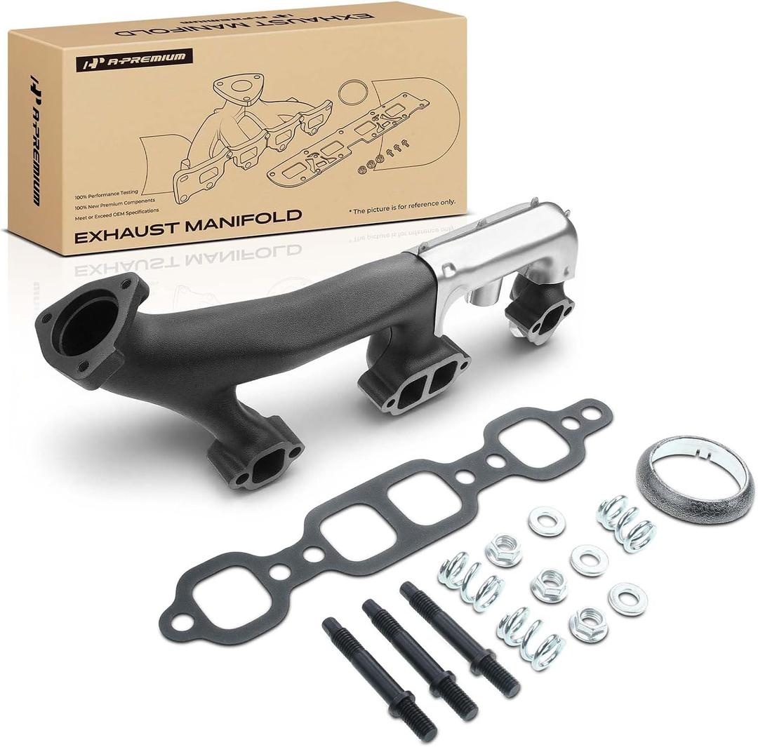 A-Premium Right Side [5.0L 5.7L] Exhaust Manifold Kit W/Gaskets & Hardware