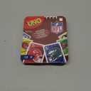 Mattel Games UNO NFL Card Game in Storage Tin Box for Kids, Adults, Parties & Travel with NFL Team Logos & Special Rule