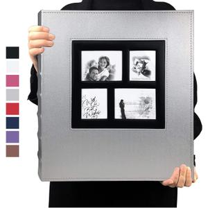 RECUTMS 4x6 Photo Albums (Holds 600 Photos) — Wedding Photo Albums; Accommodate Both Horizontal and Vertical Photos, Ideal for Family and Children's Photos