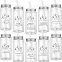 Skylety 20 Sets Volunteer Appreciation Gifts Bulk Thank You Reusable Cups 14 oz Cup with Lid Inspirational Staff Appreciation Gifts for Volunteer Social Workers Employee Coworkers