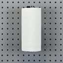 Triton Products 56289 3-1/2 In. D Paper Towel Holder 1/2 In. Dia. Zinc Plated Steel Pegboard Hook For Locboard, 1 Pack