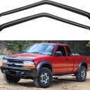 Window Visors Rain Guards for 1994-2004 Chevrolet S10/GMC Sonoma Regular/Extended Cab, Out-Channel Window Vent Wind Deflectors Visors Shades for 95-05 S10 Blazer/S15 Jimmy, 1996-2000 Isuzu Hombre