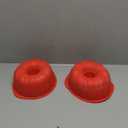 10 Inch Silicone Fluted Tube Cake Pan, 2 Pack Non Stick Silicone Baking Molds for Cake, Bread, Brownie, Jello