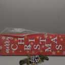 Lighted Wooden Welcome Sign for Front Door,Merry Christmas Snowflake Elk Porch Sign for Front Porch Decorations,Rustic Farmhouse Red Xmas Hanging Signs Wall Sign for Christmas Happy New Year Decor