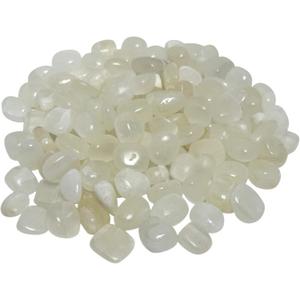 1 lb Natural Polished White Calcite Gemstone Tumbled Stones Healing Crystals Bulk