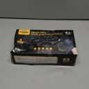 TitanFlex Heavy Duty Black Nitrile Gloves, 6 Mil, Fully Textured, Mechanic Disposable Gloves, Latex Free, Powder Free