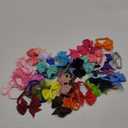 40PCS 3 Inch Hair Bows for Girls Grosgrain Ribbon Toddler Hair Accessories with Alligator Clip Bow for Toddler Girls Baby Kids Teens In Pairs