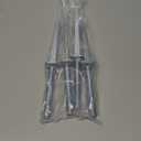 Ferraycle 4 Pcs Driveway Marker Stake with Spring Back Action Compatible with 5/16'' Driveway Markers for Residential Dirt Road Turnoffs Snow Poles Snowplows Rods Student Drivers Reflective, Silver