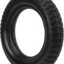 12in Electric Scooter Tire, 12 1/2X2 1/4 Rubber Solid Tires Puncture Proof Wheel Replacement Heavy Duty No Inflation Scooter Tyre for Safe Ride