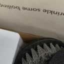 TUYU Electric Spin Scrubber, Full-Body IPX7 Waterproof Bathroom Scrubber with Power LCD Display, Adjustable Extension Handle, Cordless Shower Cleaner Brush for Bathtub Kitchen Wall Cleaning (Black)