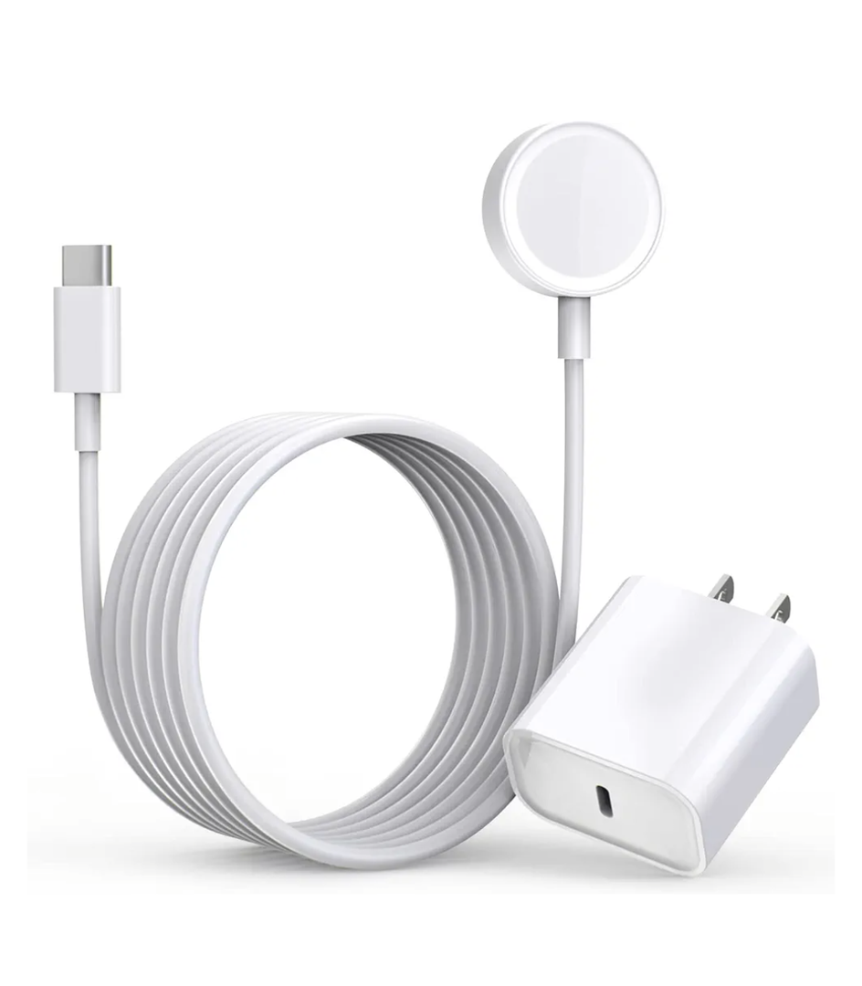 Fast Charger for Apple Watch Charger, USB C 20W iPhone Watch Charger Plug Adapter & Long 6.6FT iWatch Portable Wireless Fast Charging Cable Cord Compatible with Apple Watch Series 9/8/7/SE/6/5/4/3/2/1