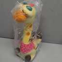 LLUKEME Dancing Talking Giraffe Toy, Stuffed Animal Baby Toy Repeating What You Say, Glowing Musical Electronic Giraffe Gifts for Toddlers 1-3 Years Old (Giraffe)