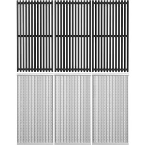 Cooking Grates and Emitter Plates Replacement Parts for Charbroil Commercial TRU-Infrared 4 Burner Grills 463242715 463242716 463276016 466242715 G533-0009-W1 G533-2200-W1 17" x 9 1/2" Grill Grid